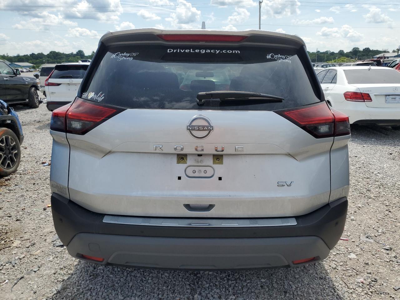 2022 Nissan Rogue Sv VIN: JN8BT3BA0NW041258 Lot: 61807915