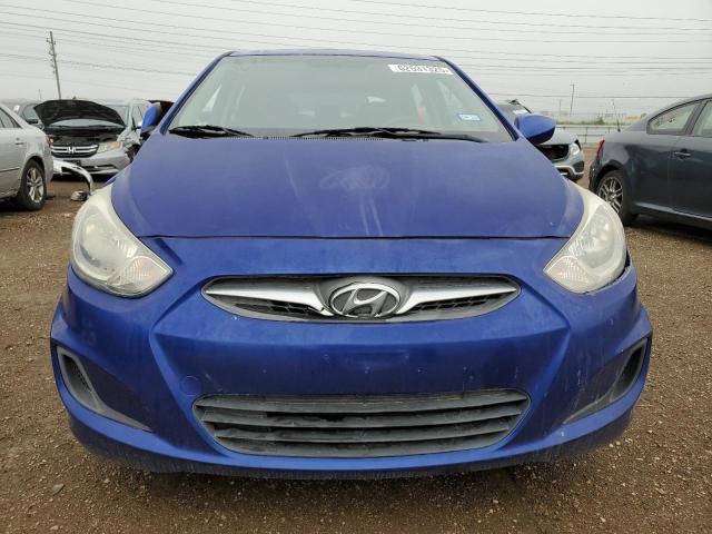 Hatchbacks HYUNDAI ACCENT 2014 Granatowy