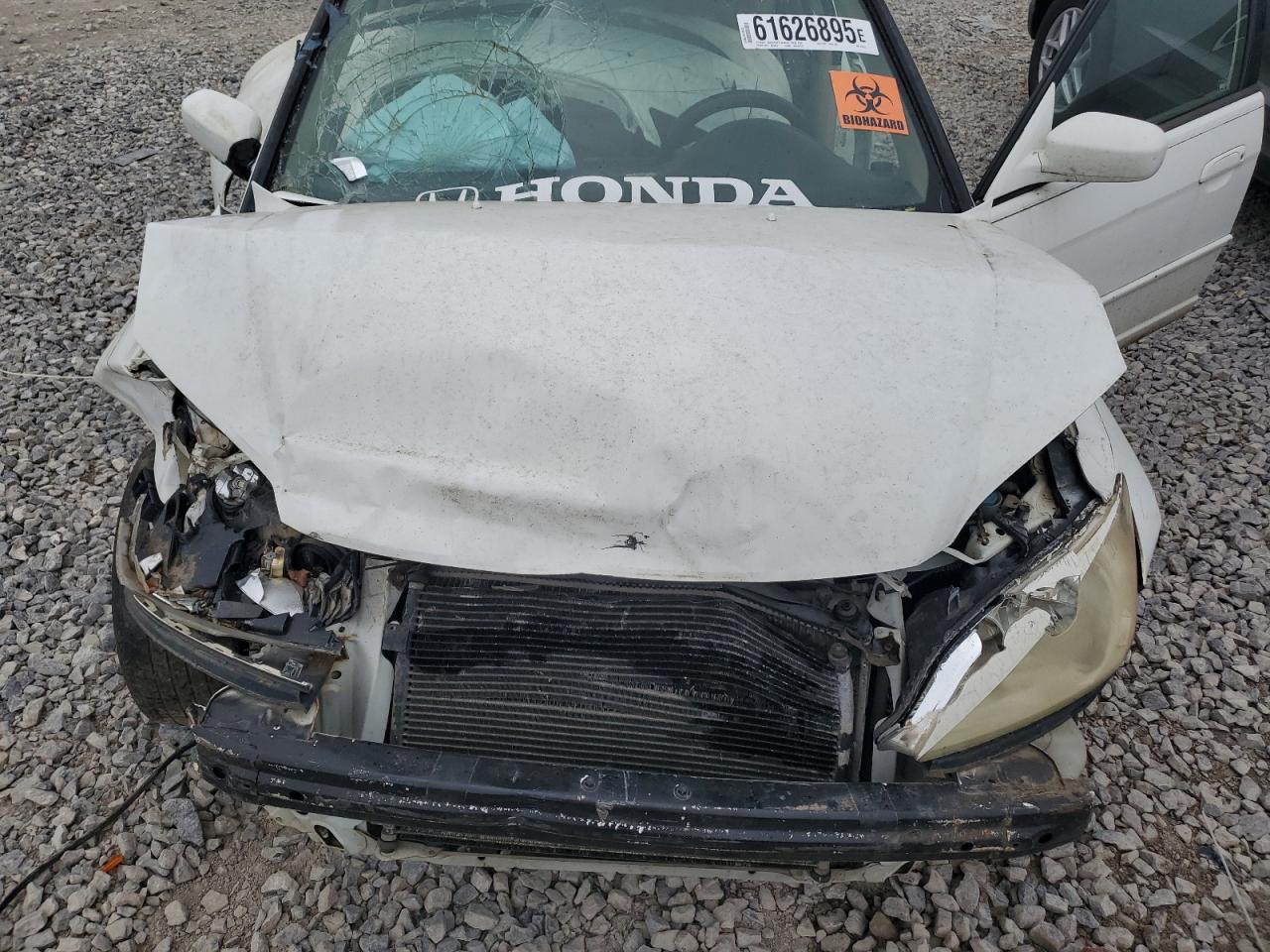 2004 Honda Civic Hybrid VIN: JHMES95624S014072 Lot: 61626895