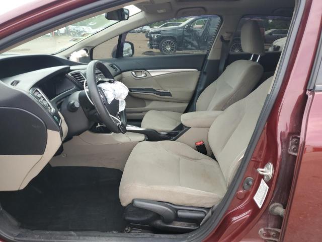  HONDA CIVIC 2013 Burgundy