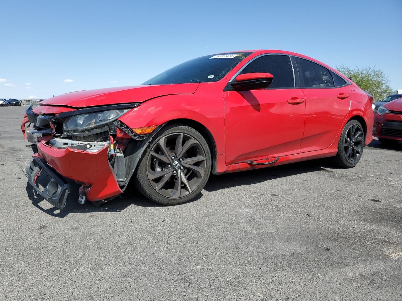 2020 Honda Civic Sport იყიდება North Las Vegas-ში, NV - Front End