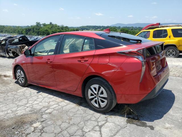  TOYOTA PRIUS 2017 Czerwony