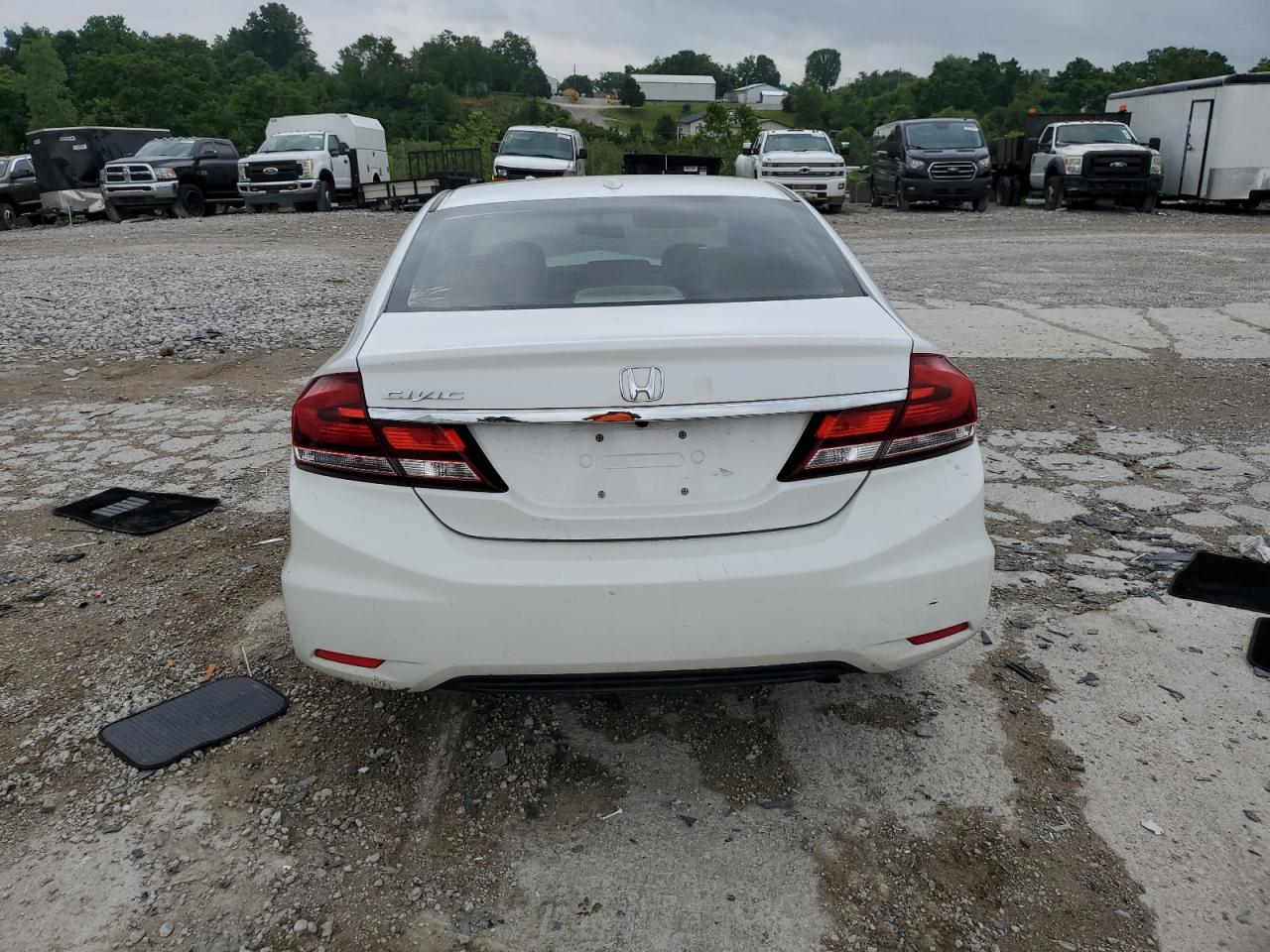 2013 Honda Civic Exl VIN: 19XFB2F93DE024490 Lot: 61606145