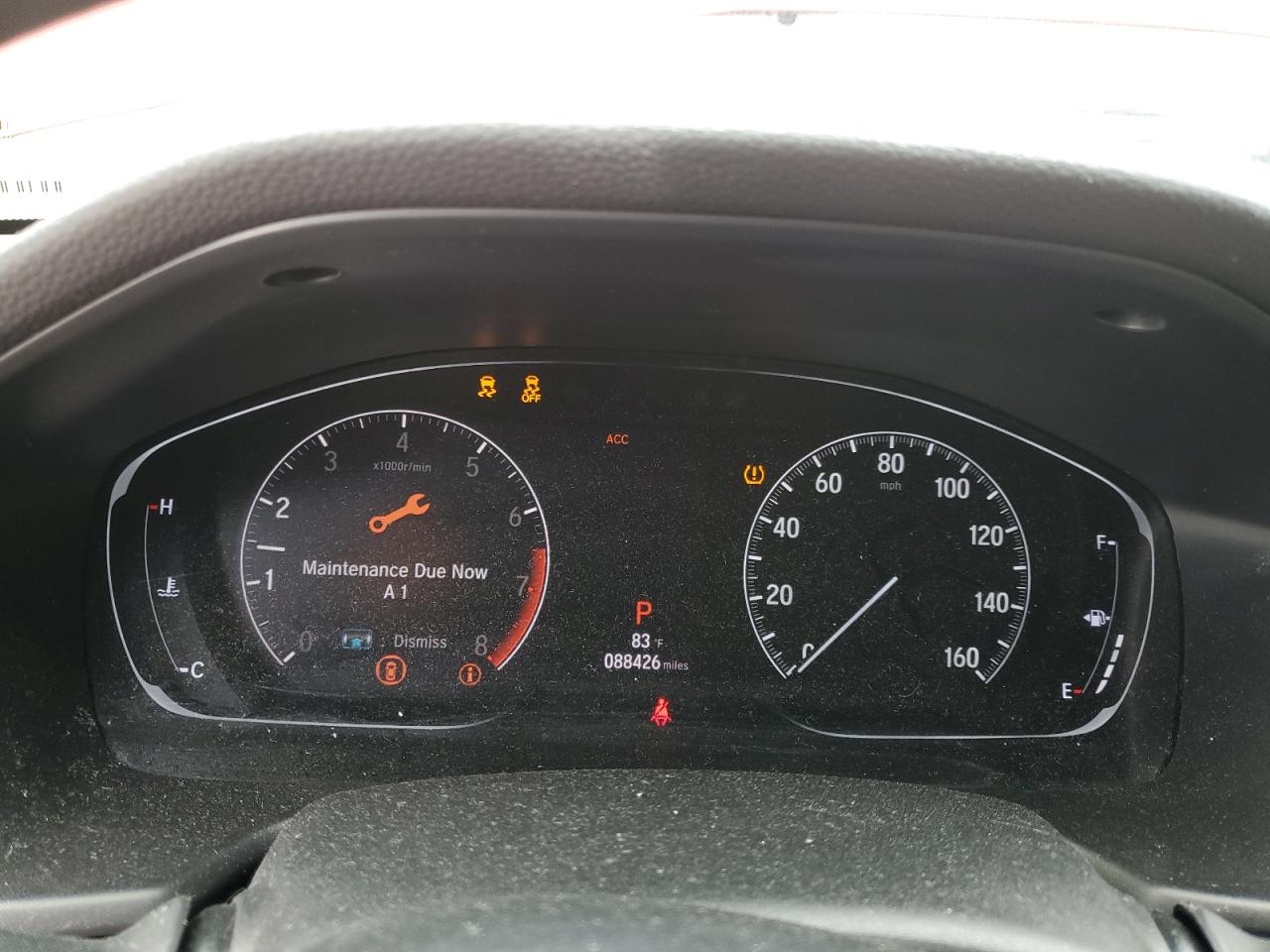 HONDA ACCORD 2019 VIN 1HGCV1F10KA136194 photo 9