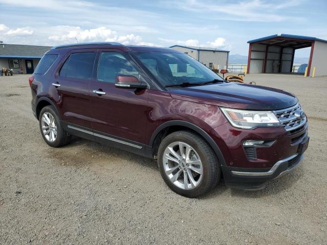  FORD EXPLORER 2018 Бордовый