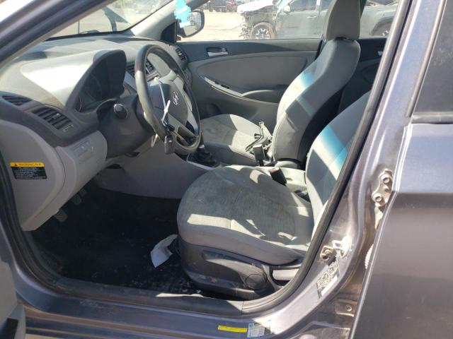  HYUNDAI ACCENT 2016 Srebrny