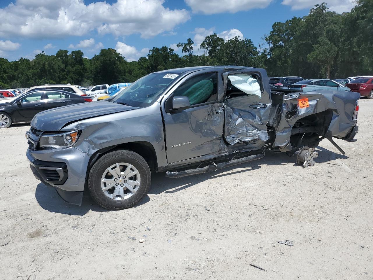 2022 Chevrolet Colorado Lt for Sale in Ocala, FL - Side