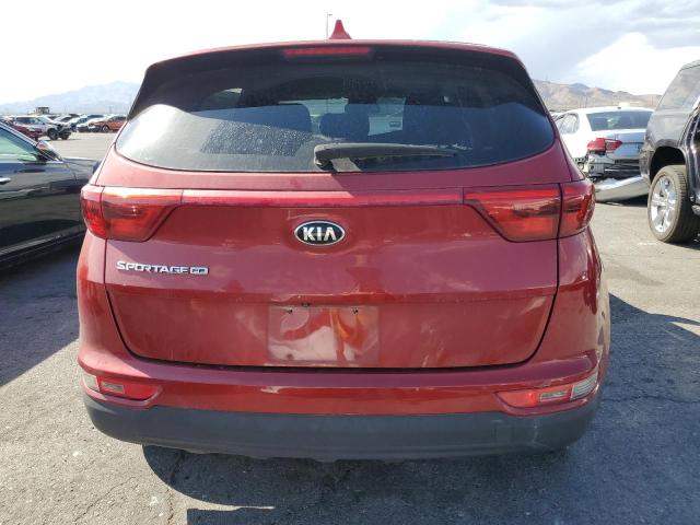  KIA SPORTAGE 2018 Red