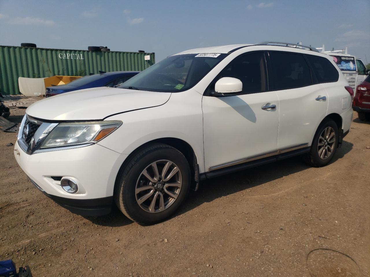 2014 Nissan Pathfinder S იყიდება Elgin-ში, IL - Front End