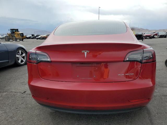  TESLA MODEL 3 2018 Czerwony