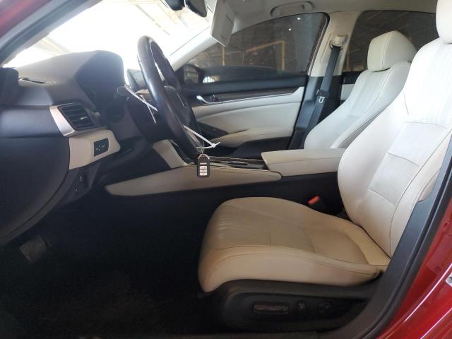  HONDA ACCORD 2018 Red