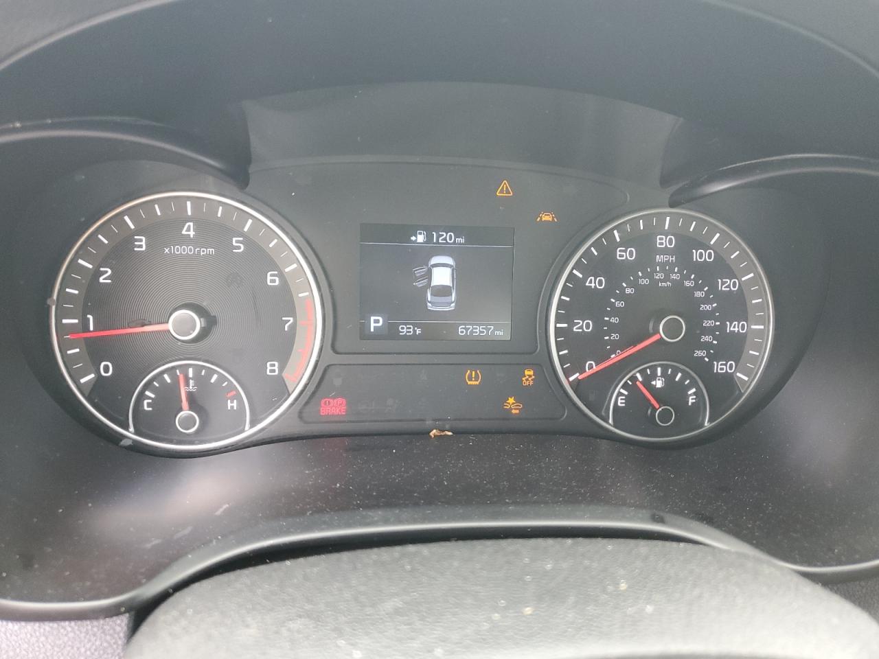 2019 Kia Optima Lx VIN: 5XXGT4L35KG281815 Lot: 59130715