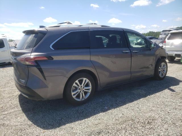  TOYOTA SIENNA 2023 Угольный