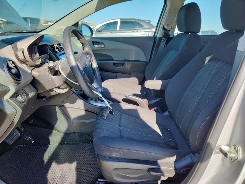  CHEVROLET SONIC 2014 Silver