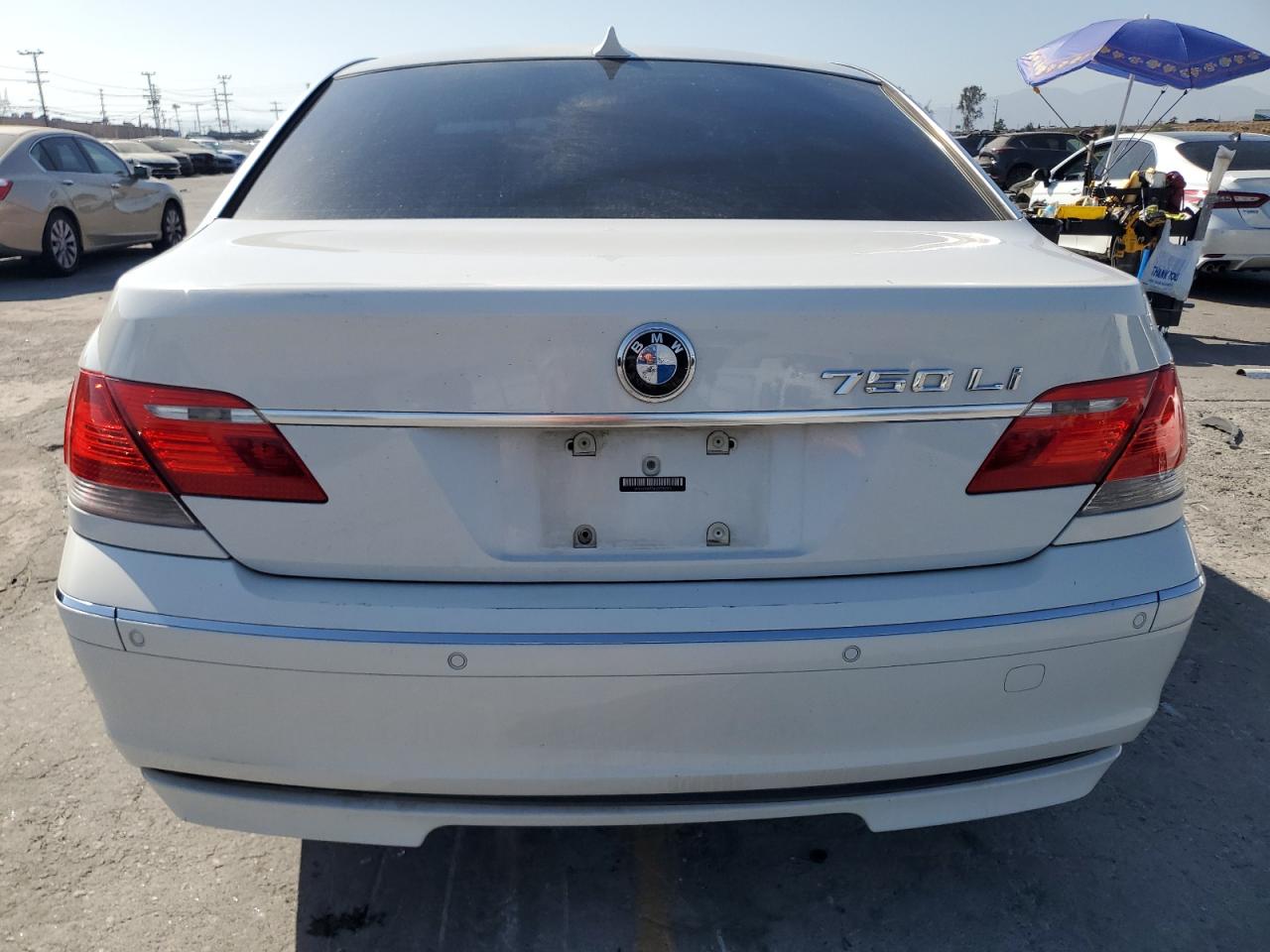 2006 BMW 750 Li VIN: WBAHN83546DT38090 Lot: 61951075