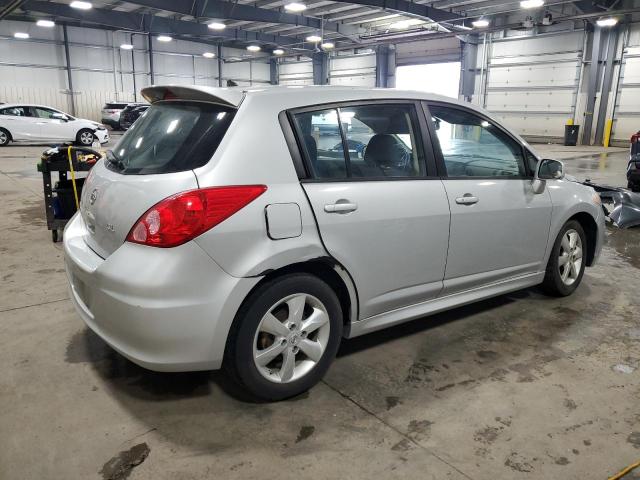 Hatchbacks NISSAN VERSA 2012 Silver