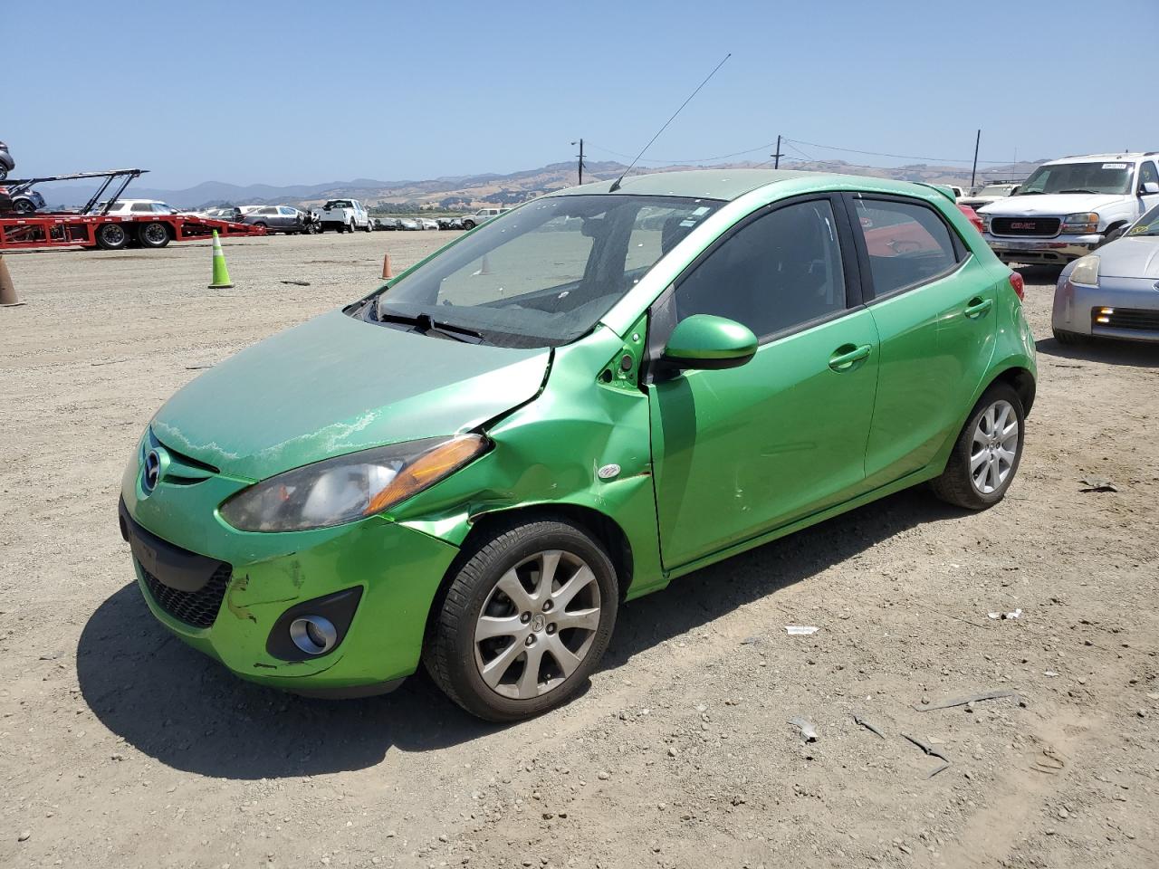 2011 Mazda Mazda2 na sprzedaż w American Canyon, CA - Front End