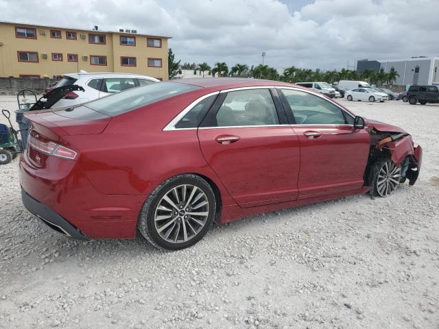  LINCOLN MKZ 2019 Czerwony