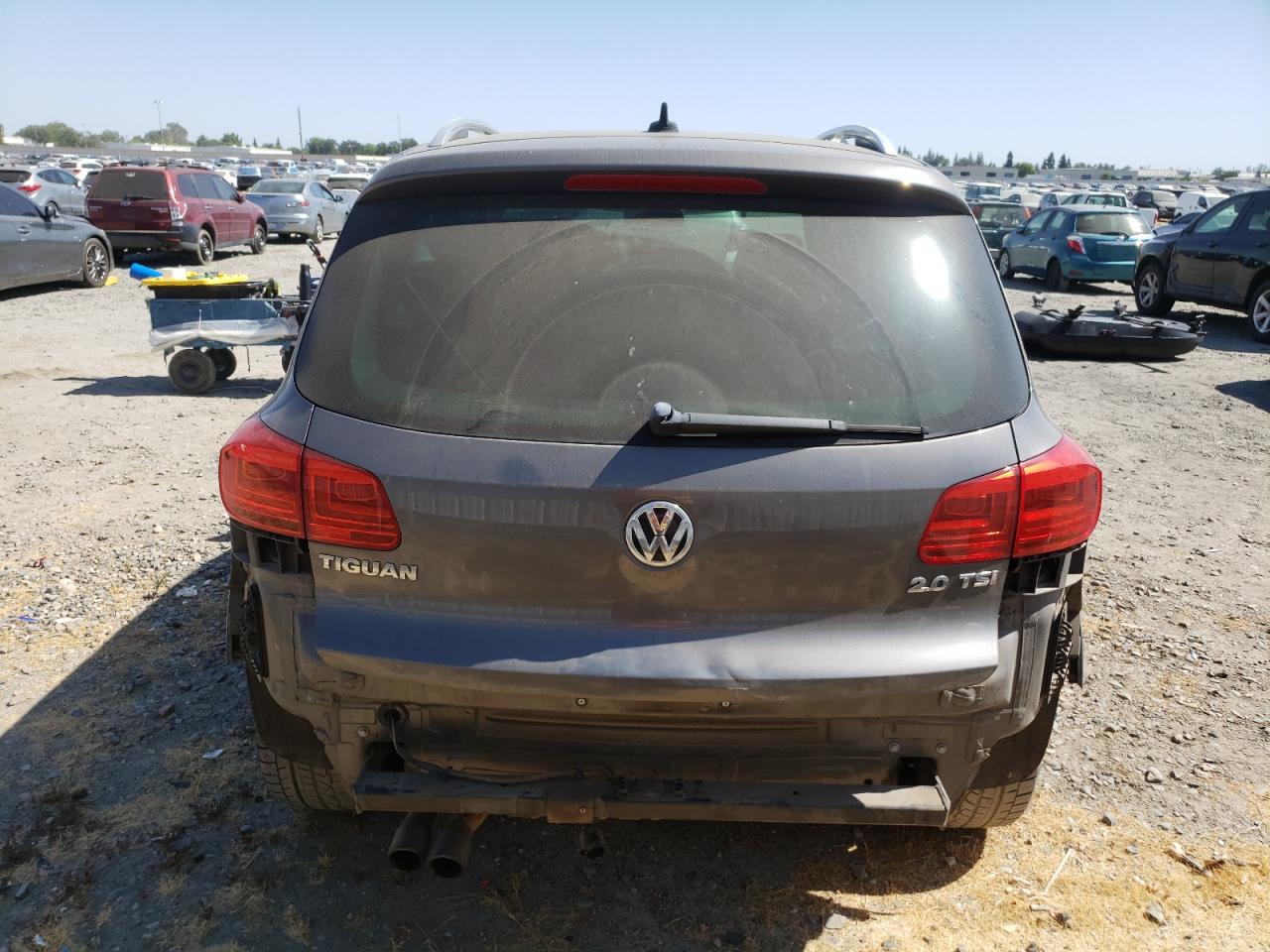 2012 Volkswagen Tiguan S VIN: WVGAV7AX9CW006161 Lot: 61789085