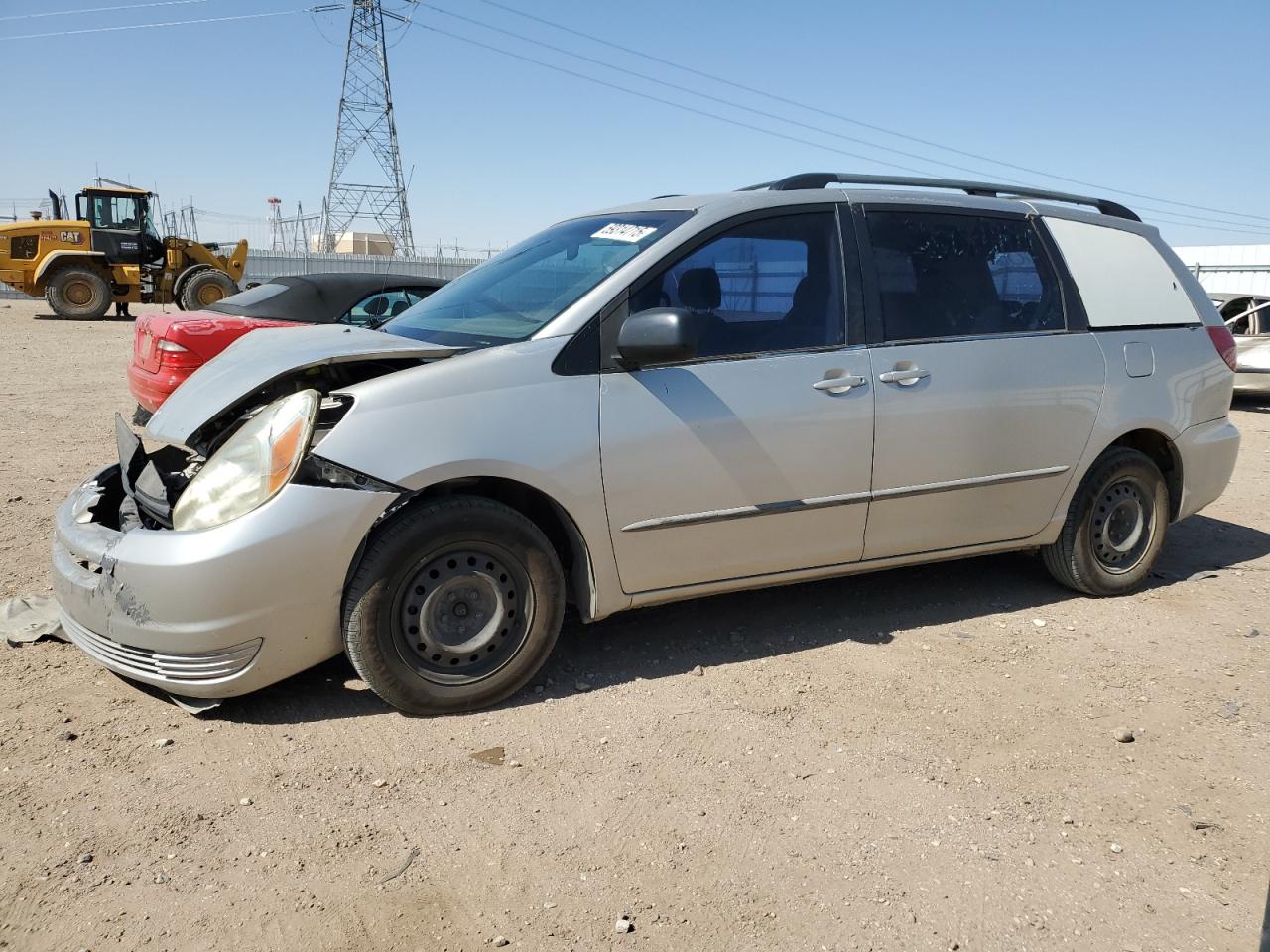 2004 Toyota Sienna Ce en Venta en Adelanto, CA - Front End