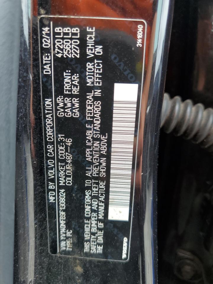 2015 Volvo S60 Premier VIN: YV140MFB9F1308024 Lot: 60966835