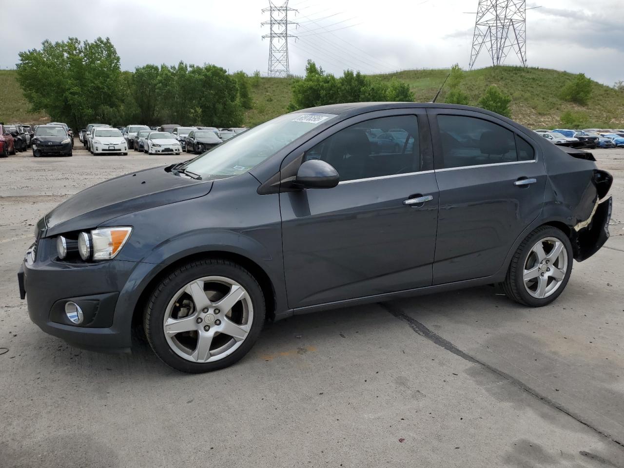 2013 Chevrolet Sonic Ltz იყიდება Littleton-ში, CO - Rear End