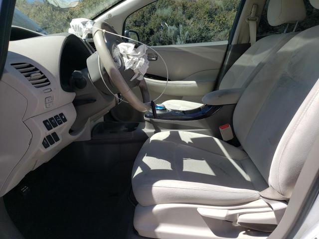  NISSAN LEAF 2017 Silver