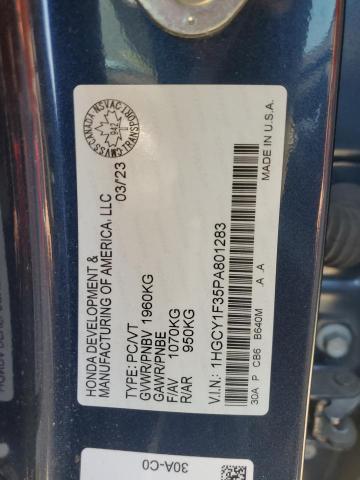 2023 HONDA ACCORD EX  