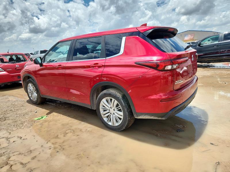  MITSUBISHI OUTLANDER 2022 Czerwony