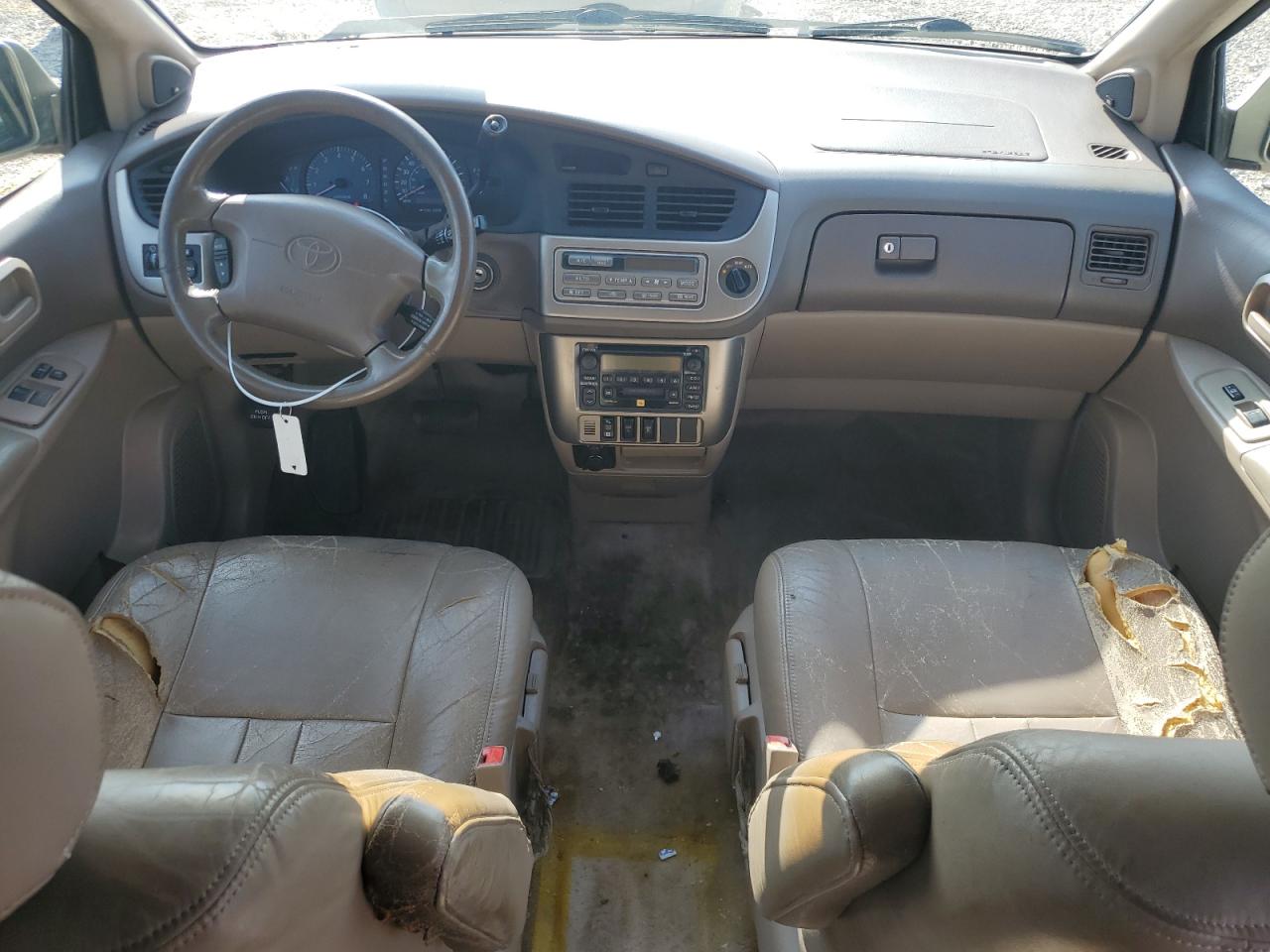 2001 Toyota Sienna Le VIN: 4T3ZF13CX1U339881 Lot: 61088725