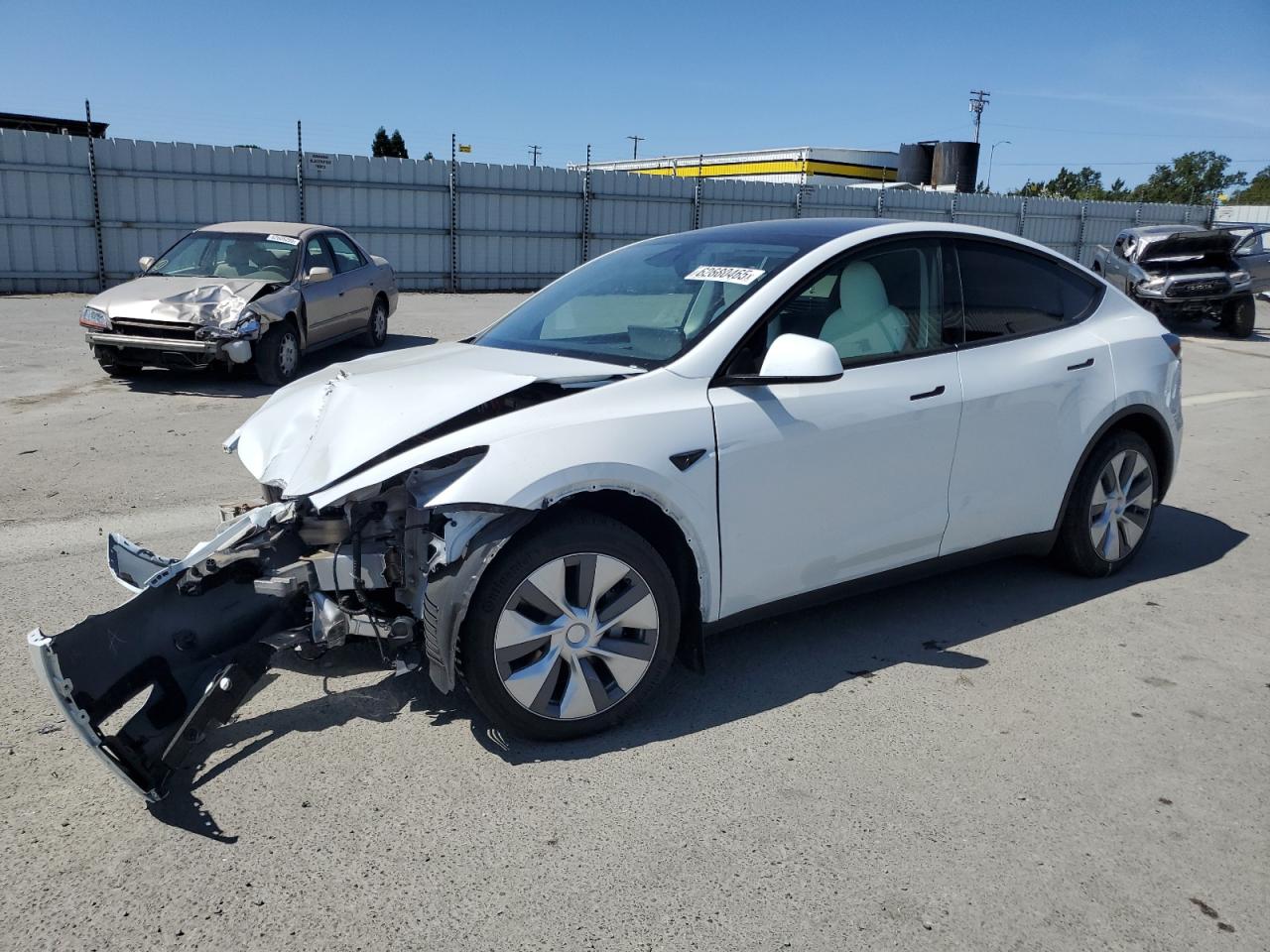 TESLA MODEL Y 2024 VIN 7SAYGDEEXRF065160