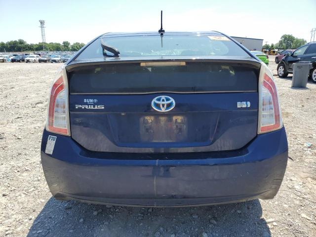 Hatchbacks TOYOTA PRIUS 2014 Granatowy