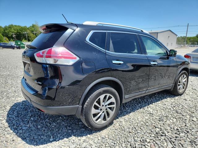 Parquets NISSAN ROGUE 2015 Czarny