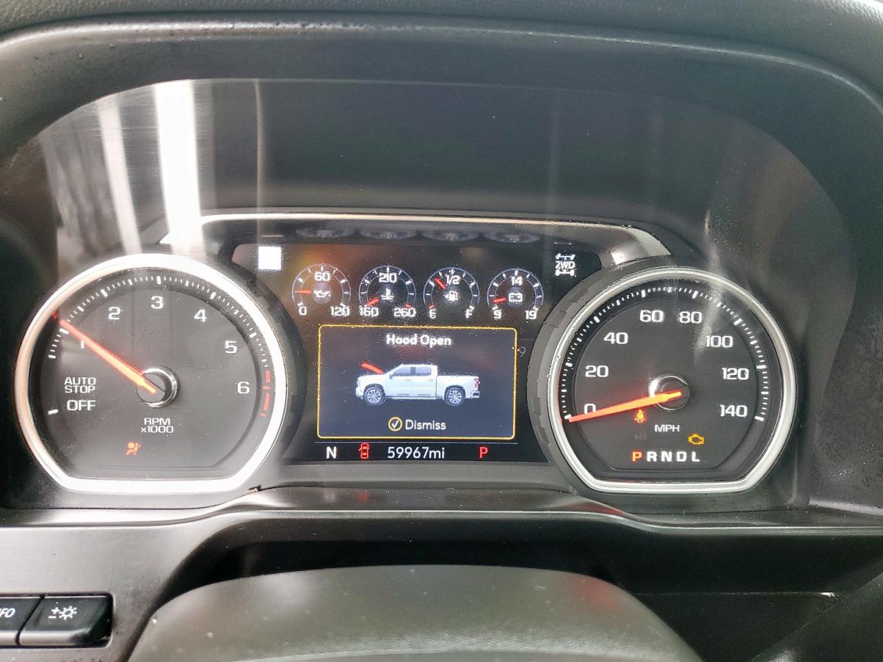 2021 Chevrolet Silverado K1500 High Country VIN: 1GCUYHEL0MZ287191 Lot: 60449305