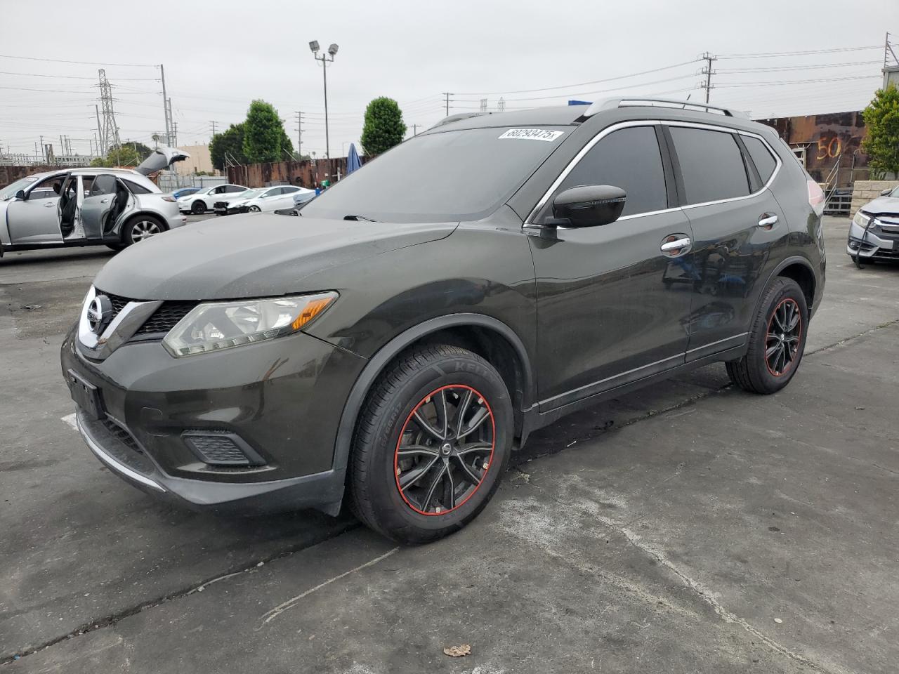 2016 Nissan Rogue S na sprzedaż w Wilmington, CA - Undercarriage