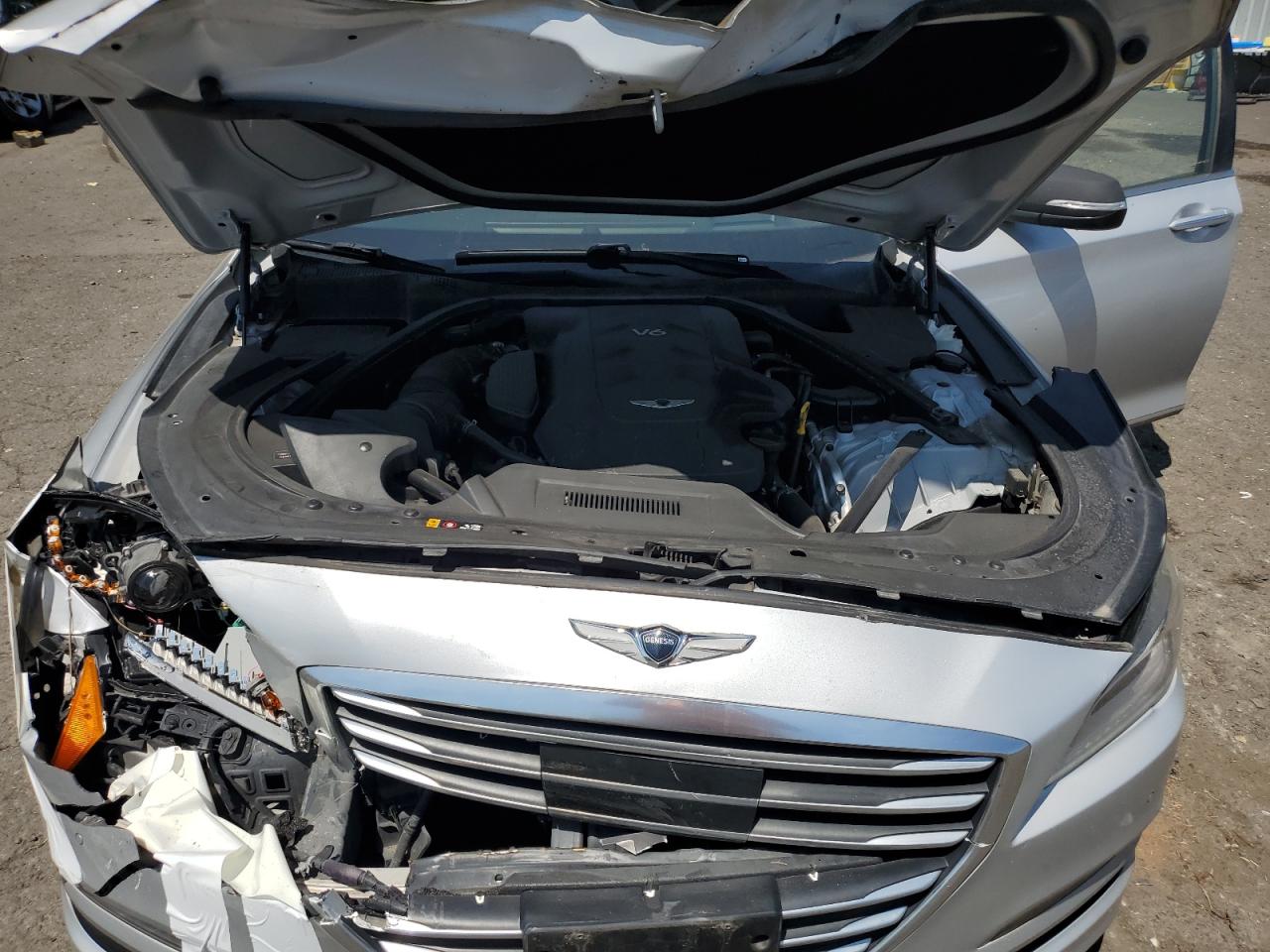 2017 Genesis G80 Base VIN: KMHGN4JE0HU172286 Lot: 58486865