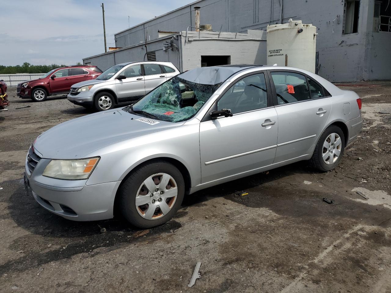 2009 Hyundai Sonata Gls en Venta en Fredericksburg, VA - Top/Roof