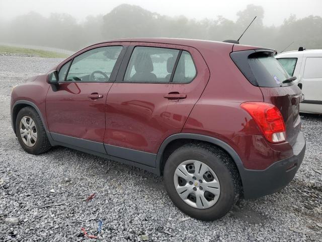 CHEVROLET TRAX 2016 Bordowy