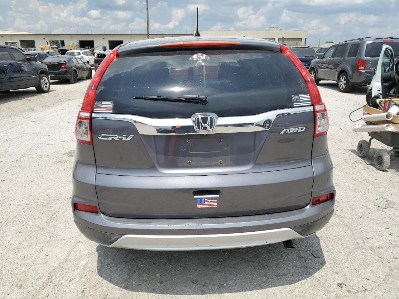 2015 Honda Cr-V Ex VIN: 2HKRM4H55FH676202 Lot: 62281265