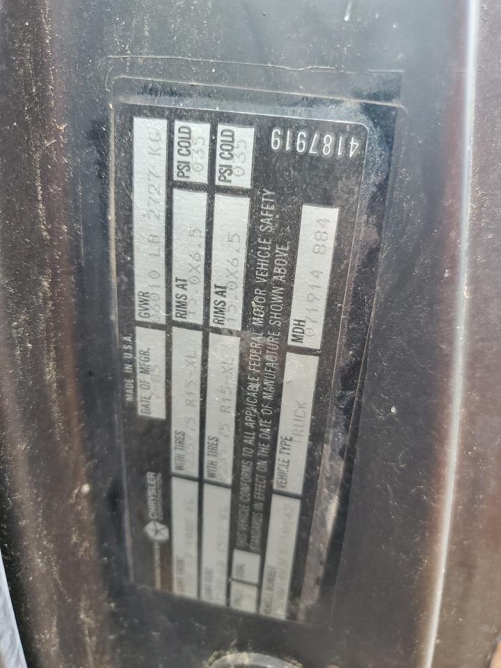 1985 Dodge W-Series W100 VIN: 1B7HW14W3FS710142 Lot: 60794685