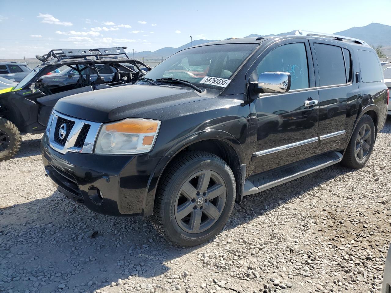 2012 Nissan Armada Sv იყიდება Magna-ში, UT - Rear End