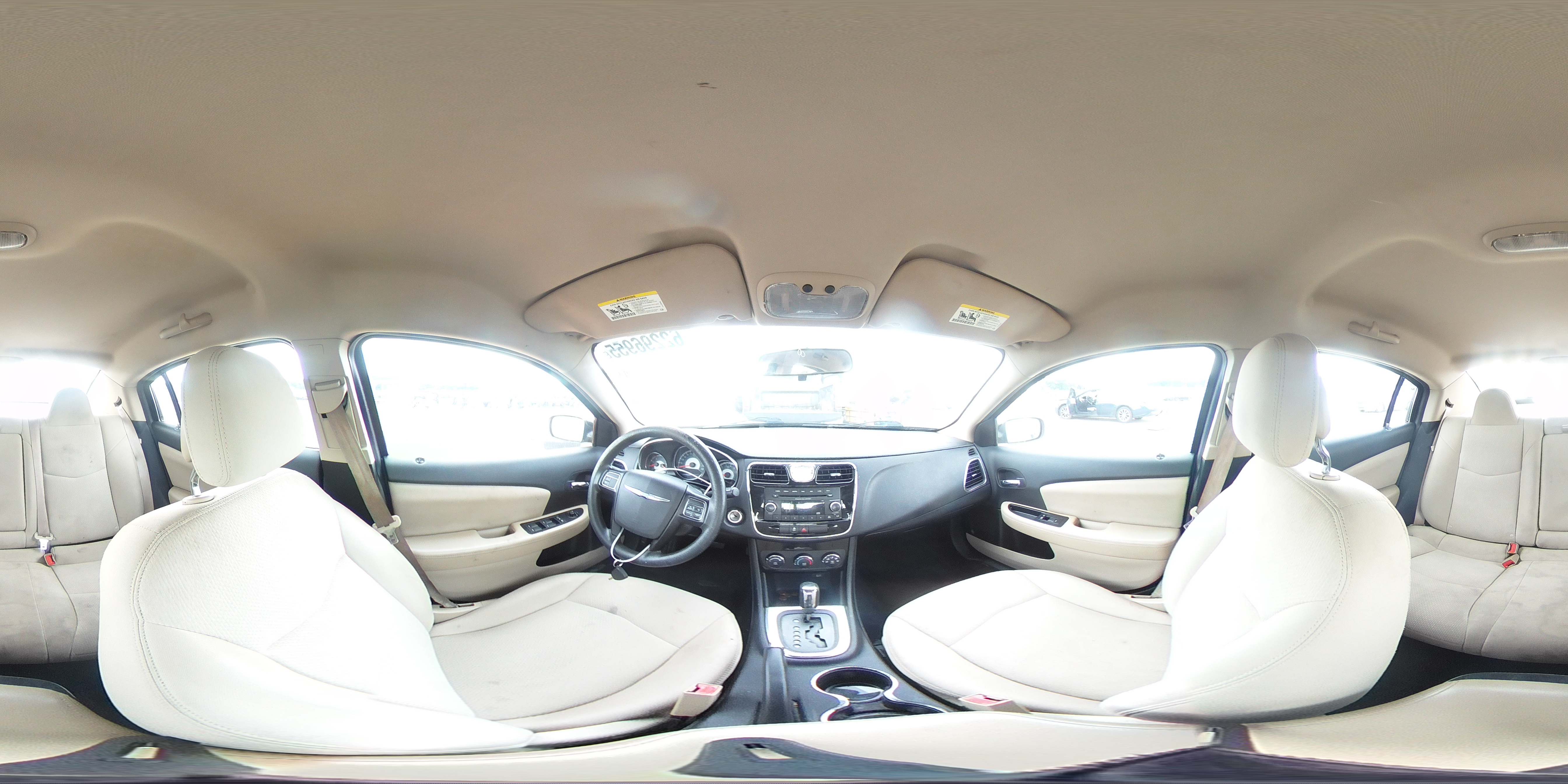 2013 Chrysler 200 Lx VIN: 1C3CCBAB2DN640207 Lot: 62296955