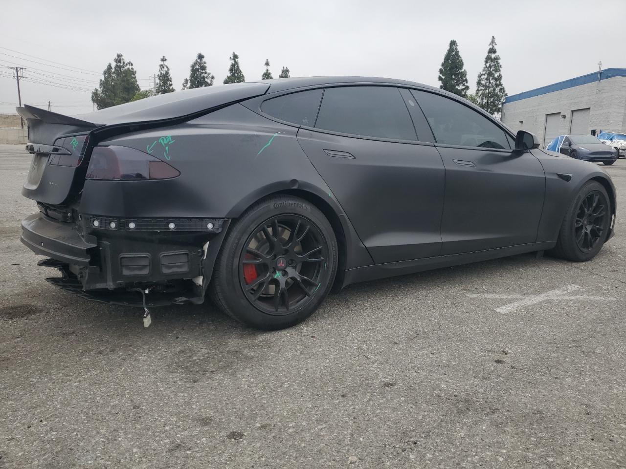 2022 Tesla Model S black null electric 5YJSA1E51NF463225 photo #4