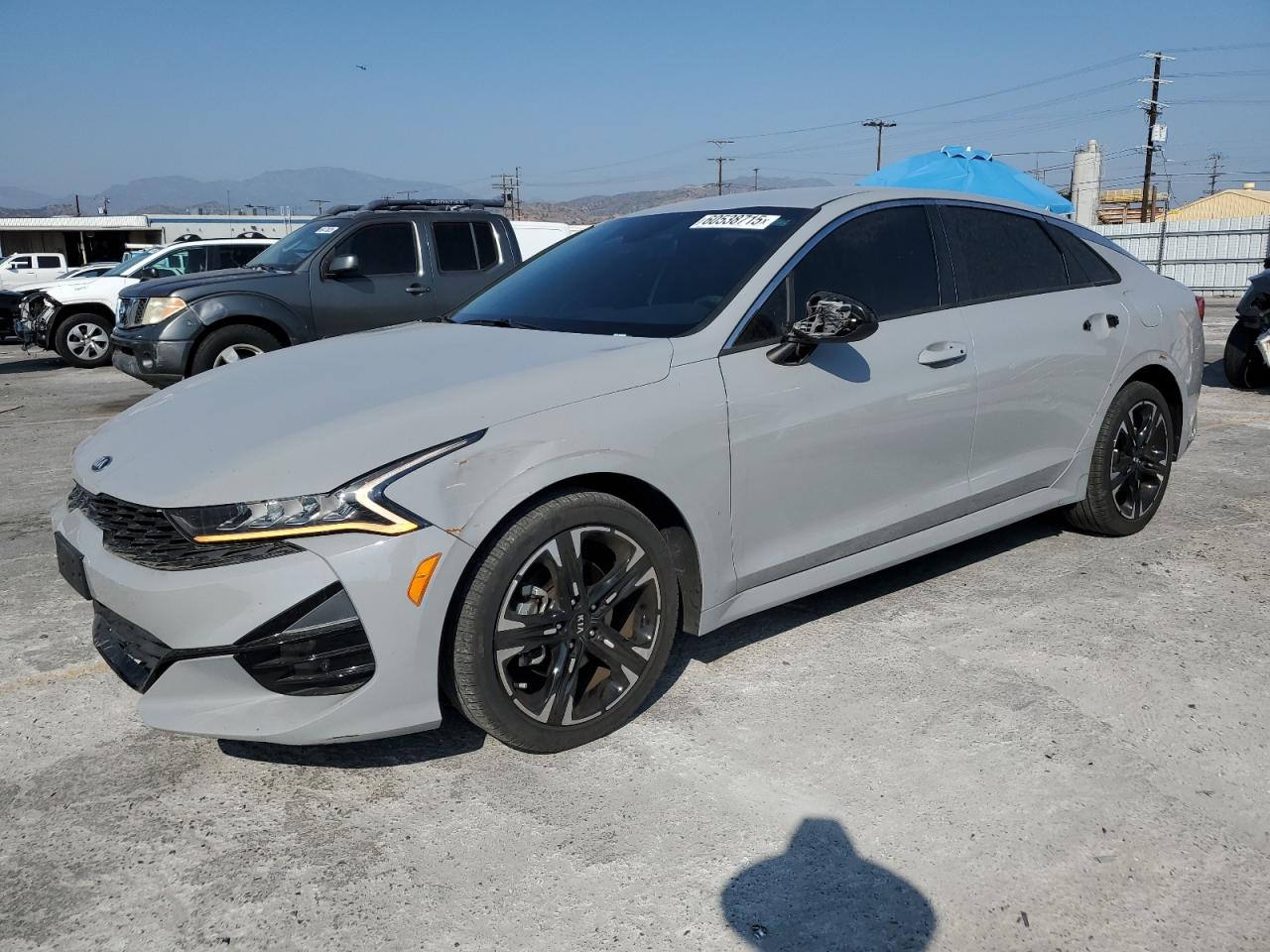 2021 Kia K5 Gt Line for Sale in Sun Valley, CA - Front End