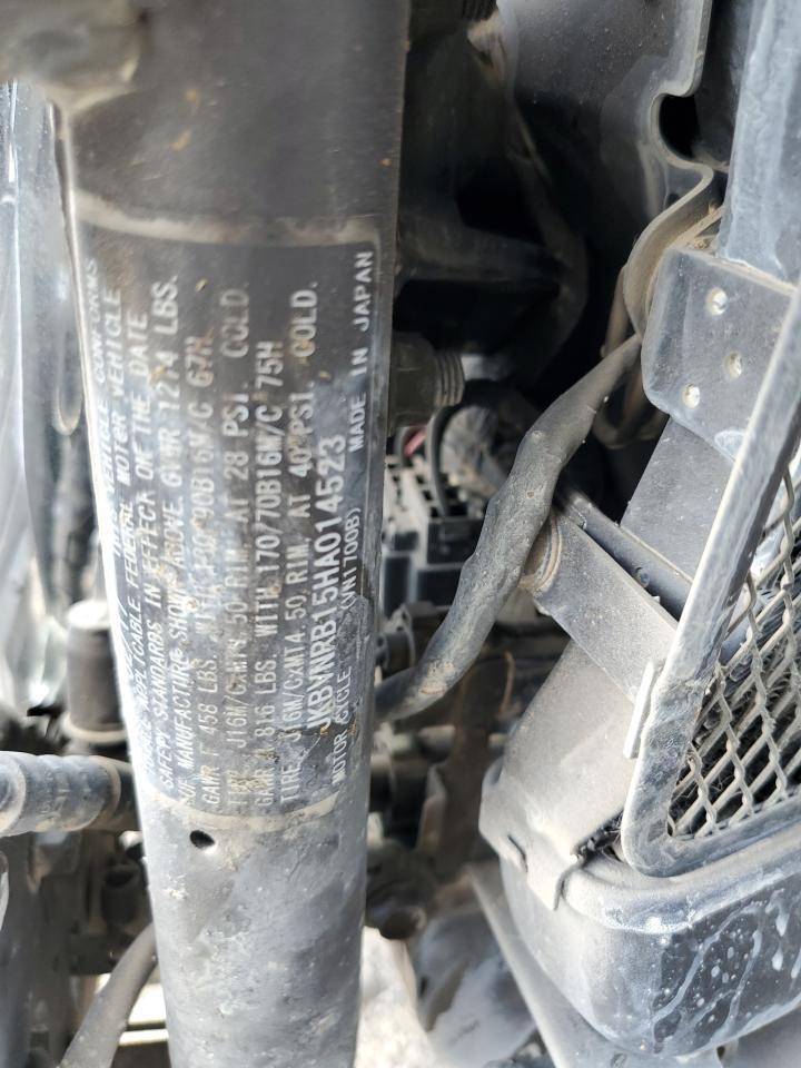jkbvnrb15ha014523 JKBVNRB15HA014523 2017 Kawasaki Vn1700 B