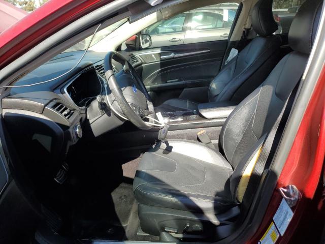  FORD FUSION 2017 Czerwony
