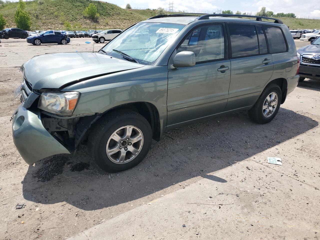 2007 Toyota Highlander Sport на продаже в Littleton, CO - Front End