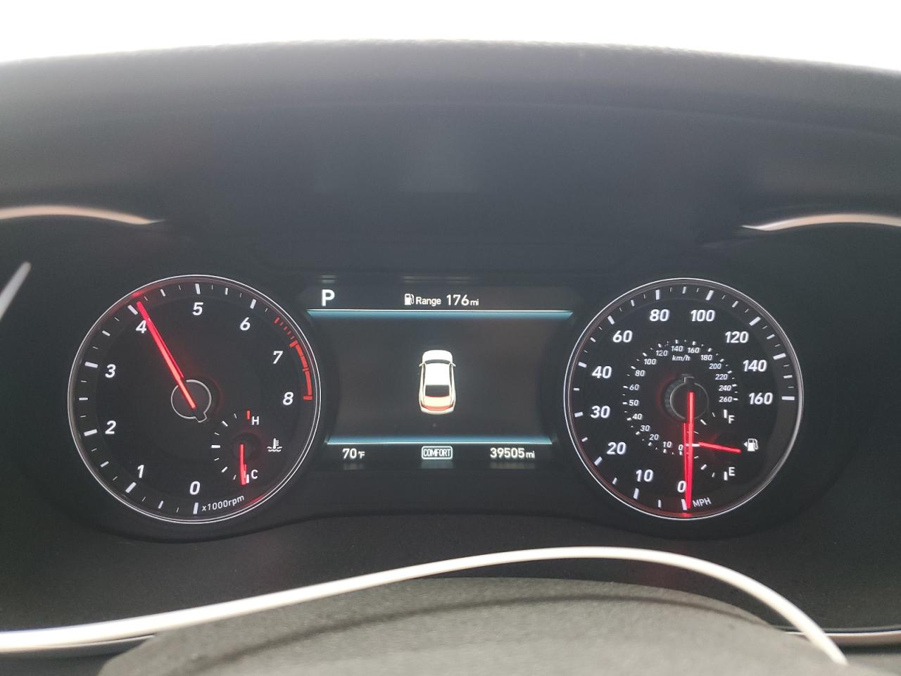 2020 Genesis G70 Elite VIN: KMTG34LA8LU059992 Lot: 61343785