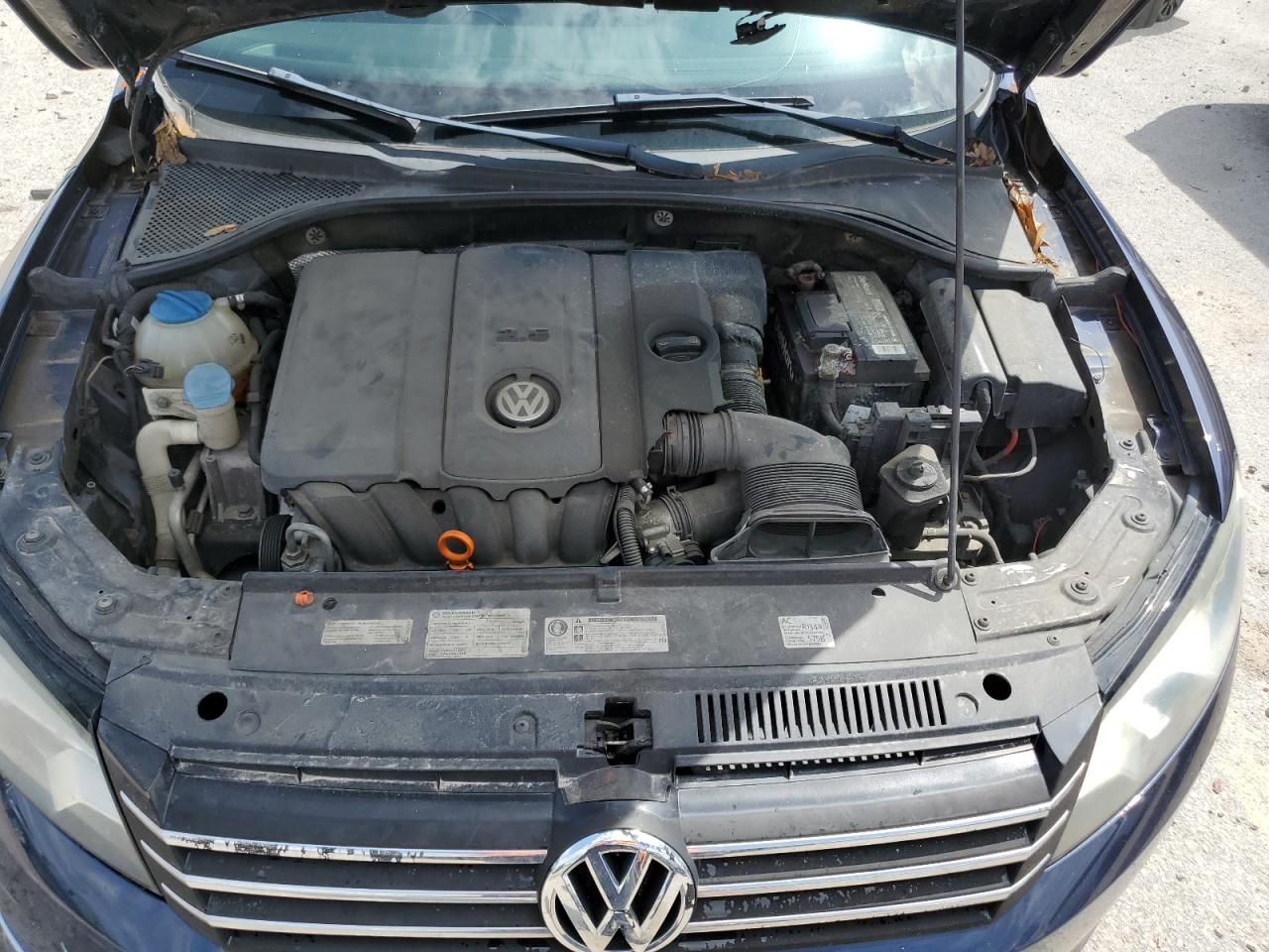 2012 Volkswagen Passat Se VIN: 1VWBP7A37CC016010 Lot: 61263345