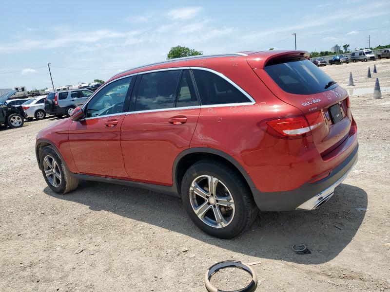  MERCEDES-BENZ GLC-CLASS 2016 Красный